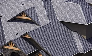 image of a complex roof - Skyline Roofing & Solar