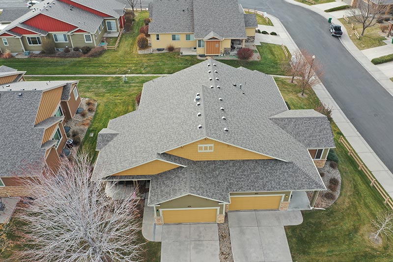 image of a new roof built in The Villas