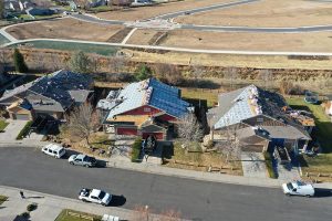 image of new construction at The Villas - Skyline Roofing & Solar